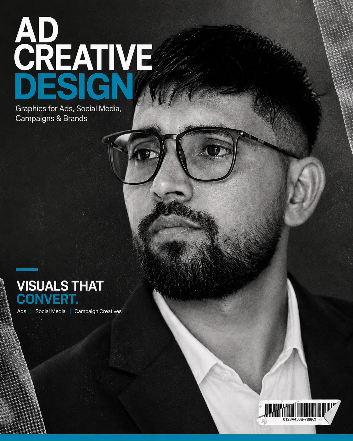 Professional graphic design examples created for clear business communication
