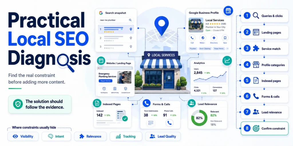What Does a Practical Local SEO Diagnosis Look Like?
