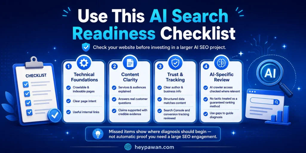 Does Your Small Business Need AI SEO? A Website Readiness Checklist
