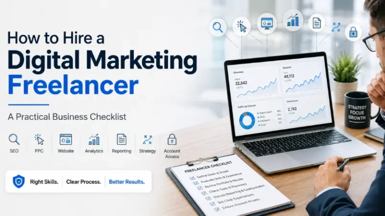 How to Hire a Digital Marketing Freelancer A Practical Business Checklist