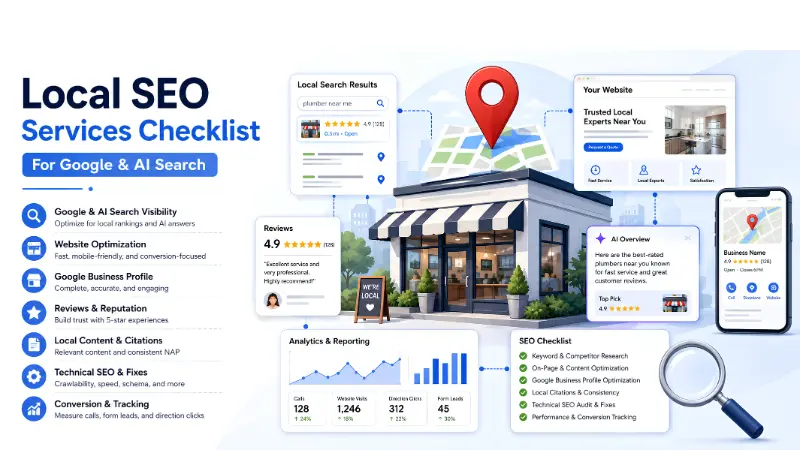 What Should Local SEO Services Include? A Small Business Checklist for Google and AI Search