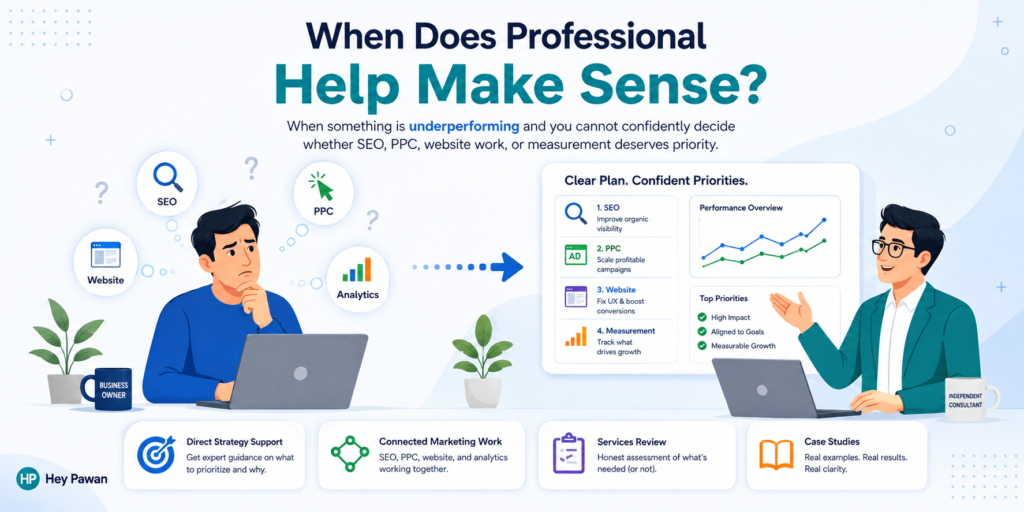 When Does Professional Help Make Sense?