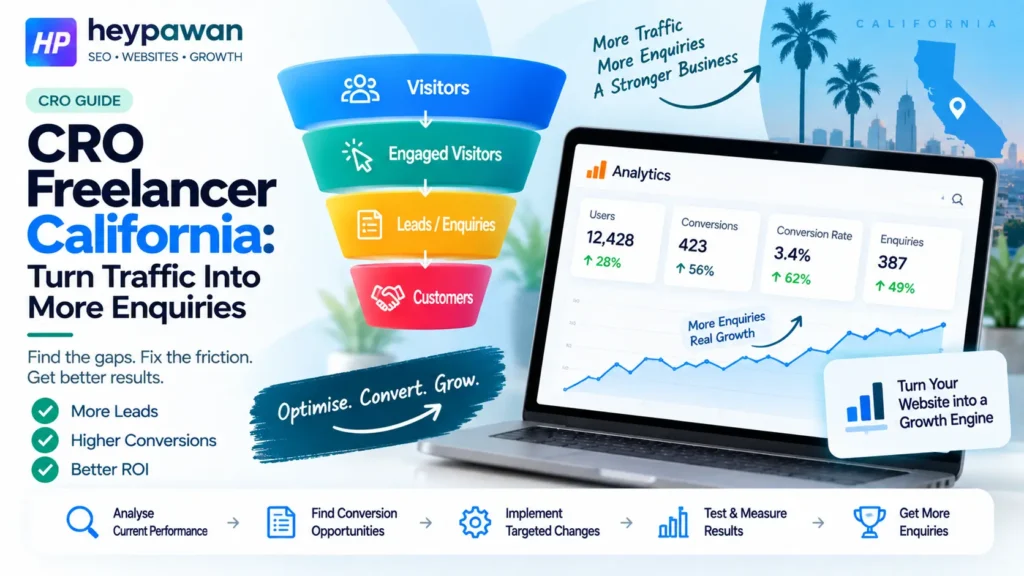 CRO Freelancer California Growth Funnel