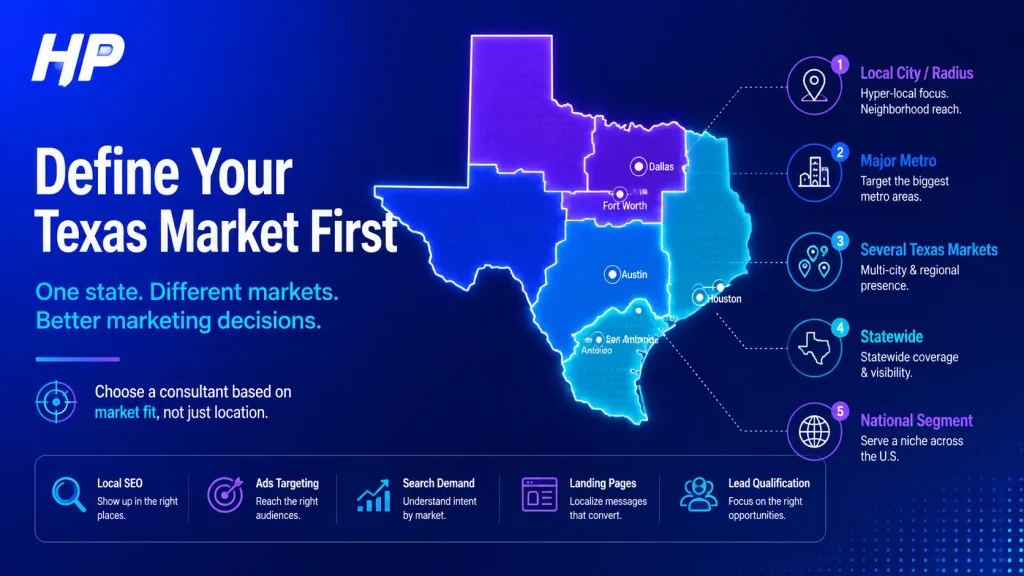 Texas Businesses Should Define Their Market Before Choosing a Consultant
