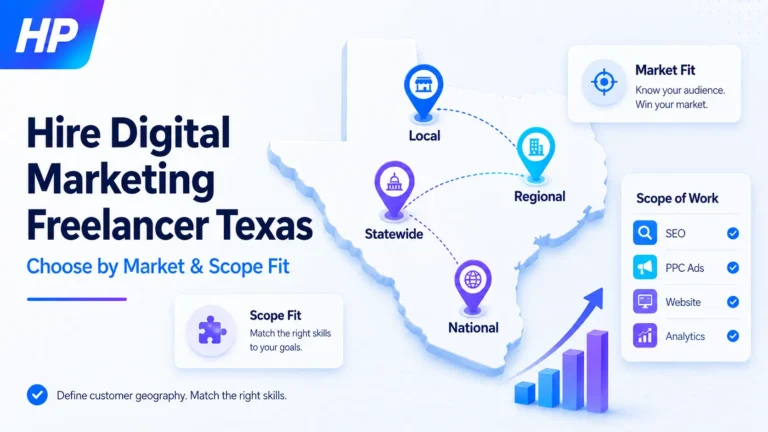 Hire Digital Marketing Freelancer Texas | Scope Fit Guide