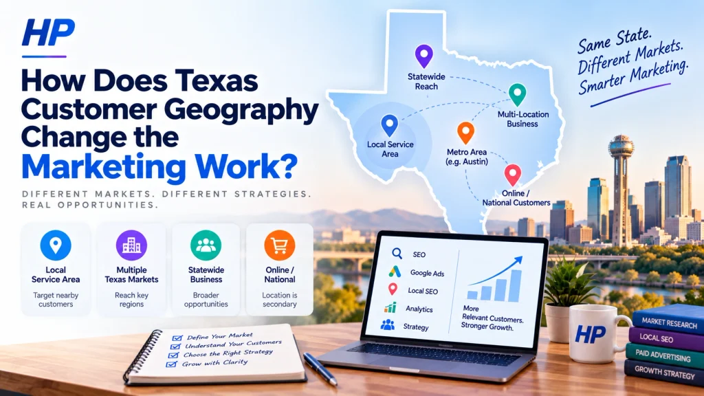 How Does Texas Customer Geography Change the Marketing Work?