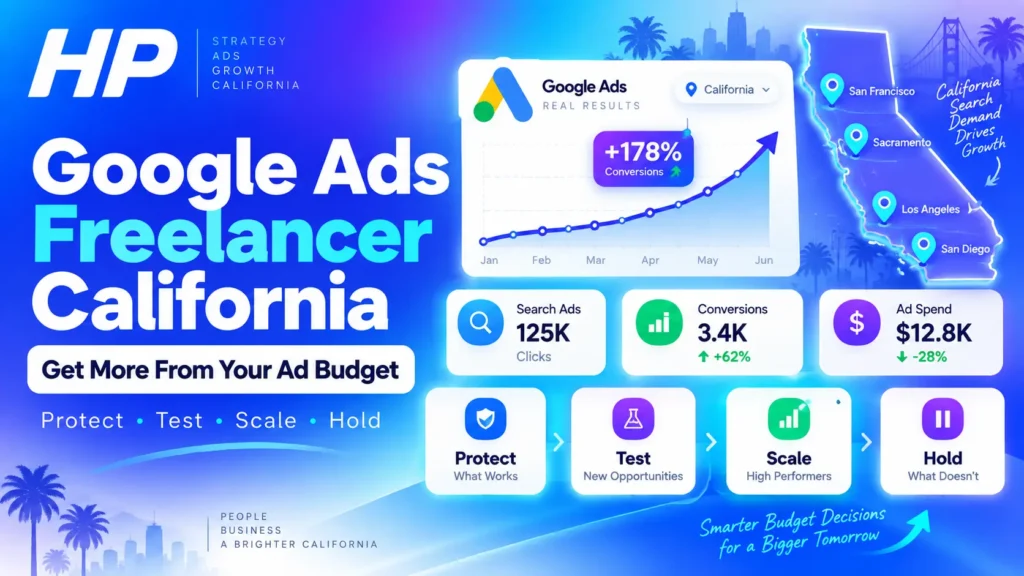 Google Ads Freelancer California