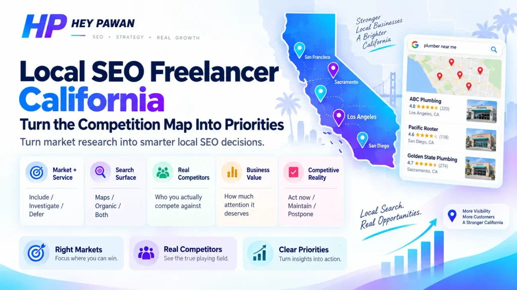 Local Search Competition Map