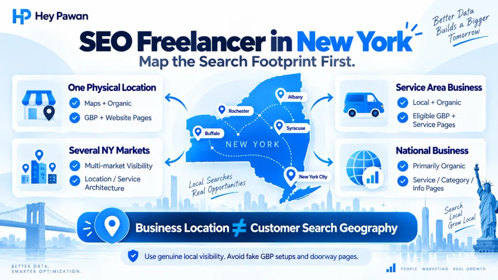 New York Local SEO Search Footprint