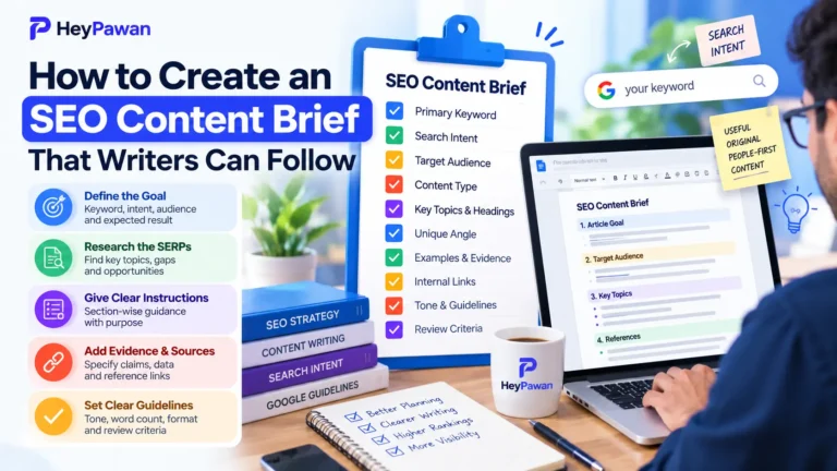 SEO content brief