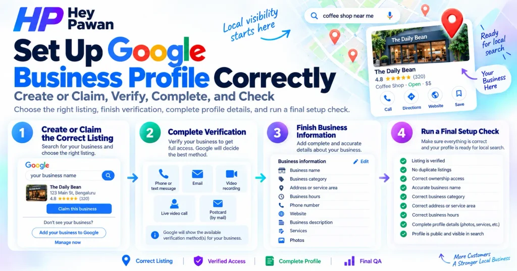 Set Up Your Google Business Profile