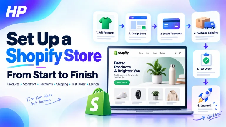 Set Up a Shopify Store From