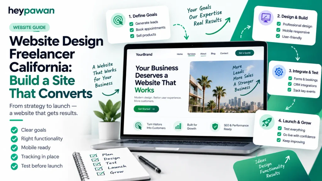 Website Design Freelancer California