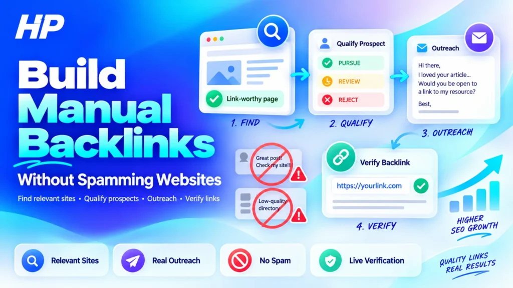 build manual backlinks